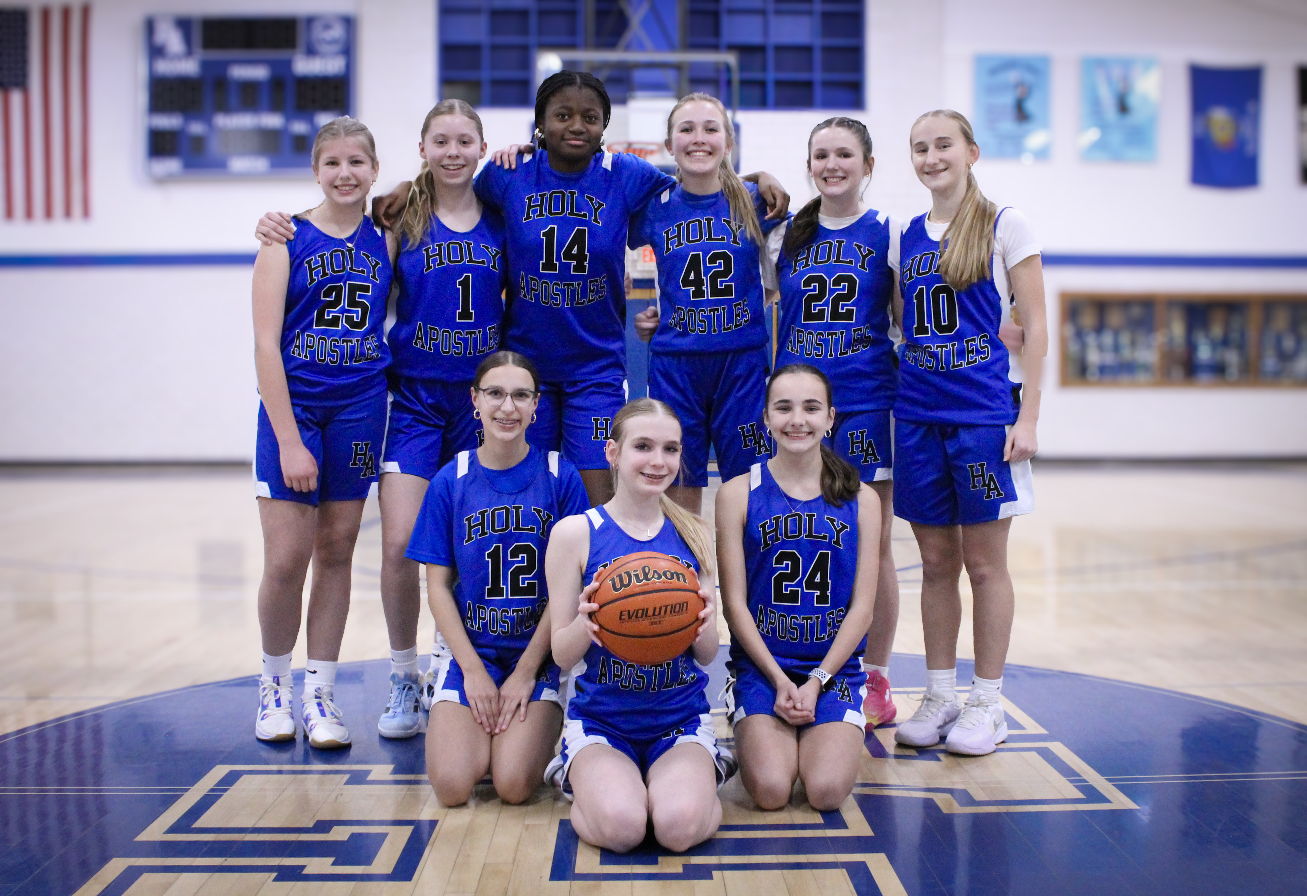 Girls - Holy Apostles Team Picture