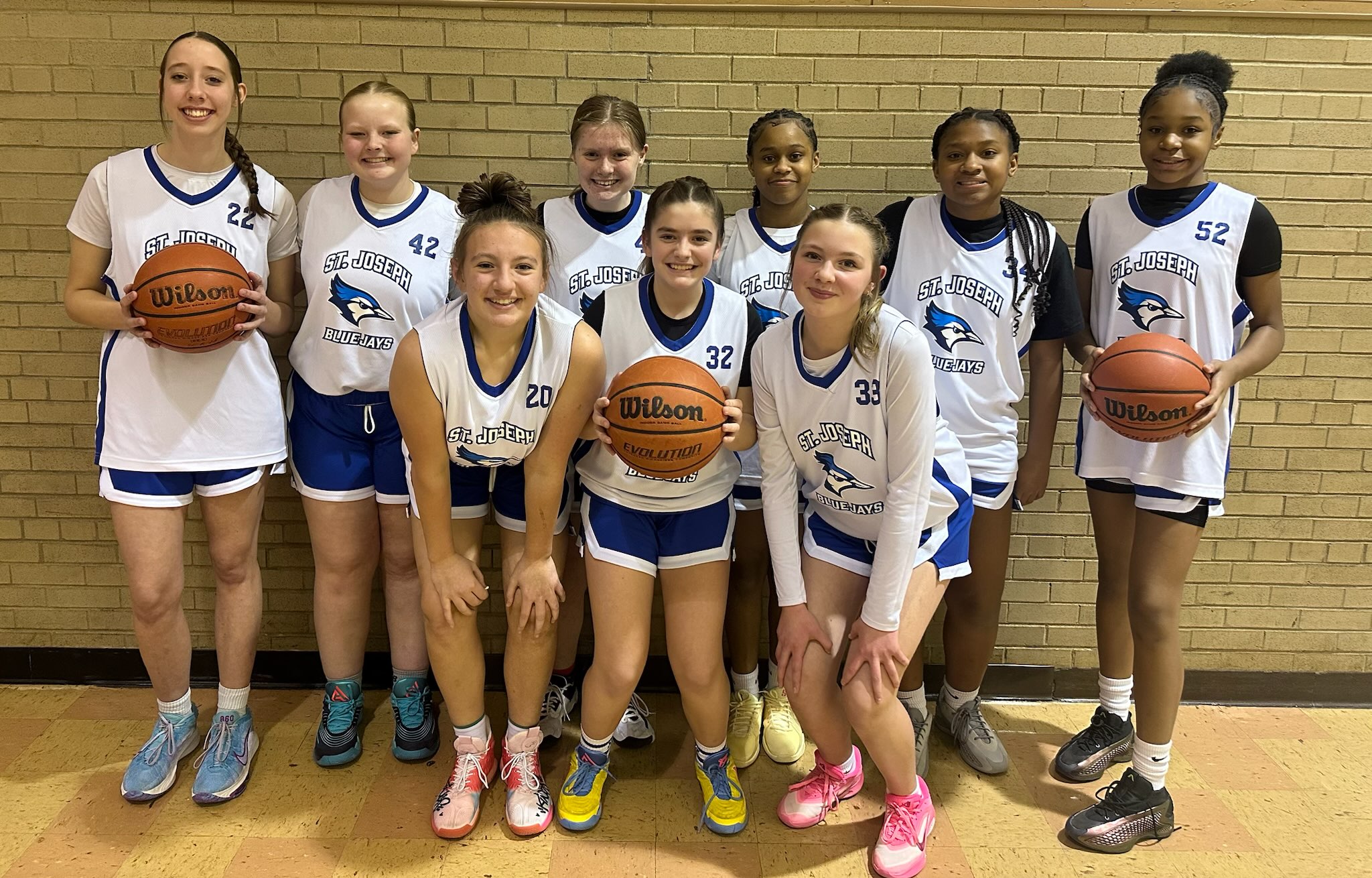 Girls - St. Joseph/St. Rita Team Picture